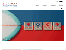 Tablet Screenshot of bcnwax.com